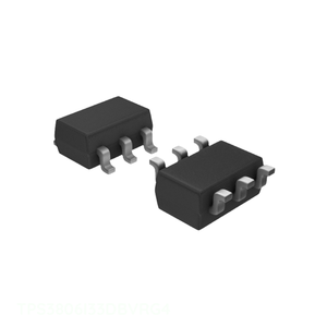Circuit intégré de surveillance TPS3806I33DBVRG4 à 2 canaux SOT23-6, kit de gestion de l'alimentation (PMIC) - Product Image 1