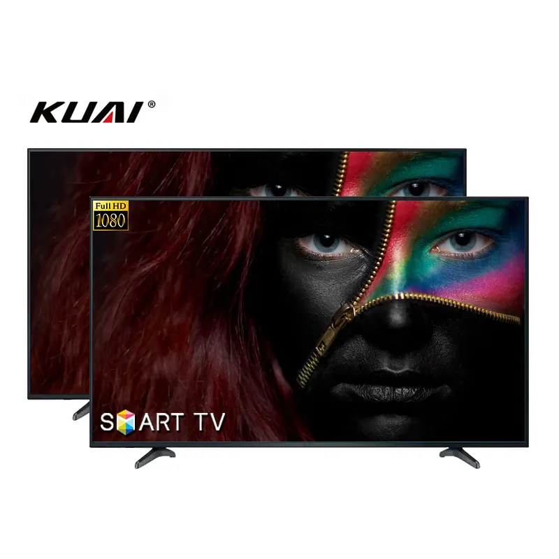 Smart Tv televisione produttore SKD CKD schermo Tv schermo piatto 24/32/43 pollici HD 1080p televisione 4k Android LED Tv 50 pollici