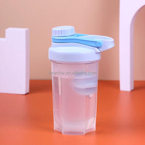 מכירה חמה 500 מ "ל bpa ללא דליפה, כוסות שייקר עבור שייקים חלבון נקי קל - Product Image 4