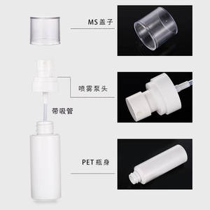 Bouteille tubulaire mince pour animal de compagnie, emballage, tonique, liquide de soins pour la peau, 50 pièces, 60ml, 80ml, 100ml, 120ml, 4 oz - Product Image 2