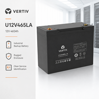 Batterie Reston Vertiv Emerson haute performance pour onduleur U12V465LA, batterie pour salle informatique 12V135AH, batterie au plomb sans entretien