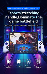 คอนโทรลเลอร์เกมมือถือ BSP D11 ไร้สาย แบบยืดได้ พร้อมจอยสติ๊ก Hall สำหรับ Switch Android IOS PC - Product Image 3