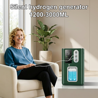 Generator Hidrogen 1500ml Pembuat Air Hidrogen Hemat Energi dan Senyap dengan Mesin Inhalasi Hidrogen Pengganti Gratis 30 Hari