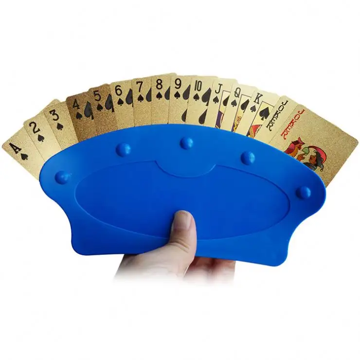 Nuovi titolari di carte da gioco sedile da Poker sedile pigro Poker Base gioco organizza le mani per un facile gioco giocattoli per feste di compleanno di natale