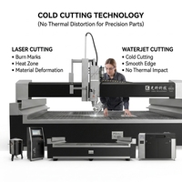 Machine à jet d'eau CNC 5 axes pour le marbre