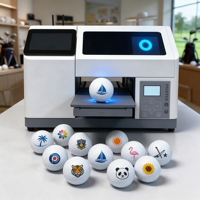 Machine d'impression UV pour balles de golf Reeleyin A5 pour l'impression de logos DIY, imprimante UV intelligente H5 avec support gratuit pour balles de golf