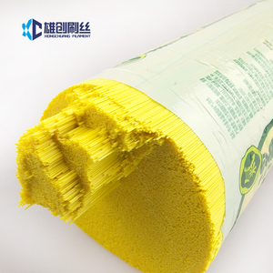Wholesale price thickened PET <strong>plastic</strong> <strong>filament</strong> for making broom or paint brush - Product Image 5