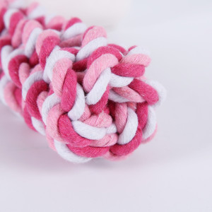 Jouet en corde pour chien, jouet à mâcher en coton, 33 cm, moyen, durable, pour la dentition des animaux de compagnie - Product Image 4