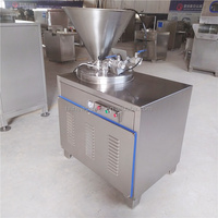Enrobeuse hydraulique automatique pour saucisses, enrobeuse pneumatique quantitative pour jambon