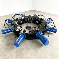 Cisaille hydraulique à prix d'usine pour pieux, machine de démolition de pieux montée sur excavatrice pour la construction de fondations de ponts et autoroutes