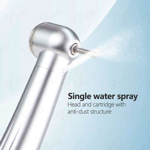 Turbina Dental Foshan RX6 PM4 Plateada de Alta Velocidad 117x13.7mm de Acero Inoxidable para Dentistas - Product Image 3