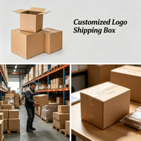 Kotak Kaku Bergelombang Ramah Lingkungan yang Dapat Didaur Ulang dengan Laminasi Matt dan Embossing Logo Kustom untuk Merek Pakaian, Sepatu, E-commerce, dan Hadiah
