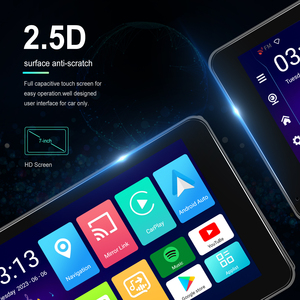 7 inch xách tay Carplay màn hình Android OS 2 + 32GB IPS trong tế bào cảm ứng xe màn hình với loa GPS Google bản đồ Navigation Youtube - Product Image 4