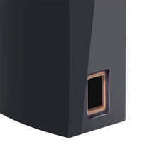 Grosir kabinet Loudspeaker kayu Shell Piano Lacquer kabinet Speaker aktif untuk penggunaan rumah