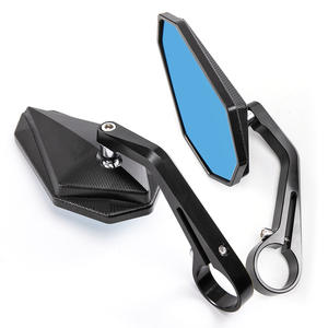 Espejo Retrovisor de Aleación de Aluminio para Motocicletas y Bicicletas, Espejo Retrovisor Modificado Retro - Product Image 5