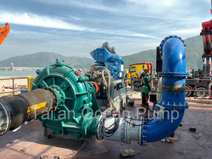 Pompe à boue de pompe de dragage de boue de sable à tête élevée fabriquée en Chine