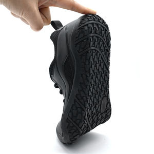 Geniş ayak kutusu yalınayak Sneakers yetişkin erkekler çapraz eğitmen sıfır damla taban rahat Minimalist yürüyüş örgü tarzı Sumo Squat ayakkabı - Product Image 4