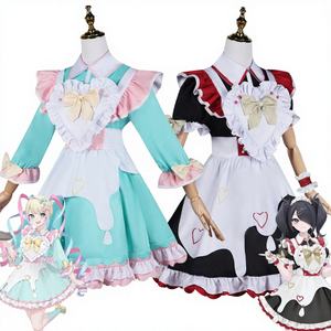 Disfraz de Cosplay de NEEDY GIRL OVERDOSE, Paradise Dessert, Hankook Cheongsam, para Mujer, Fiesta de Halloween, Juego de Rol, Cos KAngel Ame Chan - Product Image 4