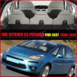Tapis de sol de voiture double couche pour Citroen <span class=keywords><strong>C4</strong></span> <span class=keywords><strong>PICASSO</strong></span> 5-SEAT 2009-2013 12 11 Custom auto foot Pads accessoires d'intérieur automobile - Product Image 3