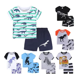 Детская одежда, Модный летний повседневный комплект с шортами для мальчиков и девочек 3 лет