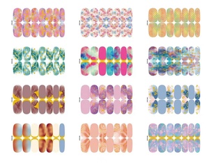 ดอกไม้พันเล็บแบบมีกาวในตัวเต็มพื้นที่ - Product Image 5