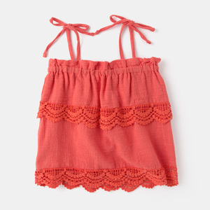 เสื้อเด็กแบบใหม่ ดีไซน์เปิดไหล่ ผ้าตาข่าย แบบผูกคอ จากร้านค้าออนไลน์ - Product Image 1