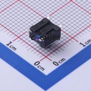 TS-1002S-AR06026 Tactile Switch SMD-4P,6x6mm Switch Single Pole Single Throw Round Button 2.6N Vertical Mount - Product Image 2