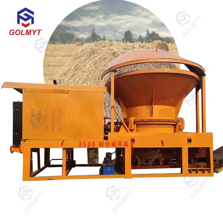 New Mô Hình Máy Kéo PTO Ngô Lúa Mì Cỏ Sậy Mat Bông Cuống Rơm Máy Nghiền Quay Rơm Shredder Để Bán