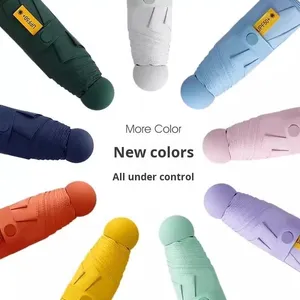 5 gấp ô với điều khiển bằng tay 6 xương Sườn Gấp Ô thiết kế hiện đại với túi mini UV - Product Image 4