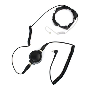 Micrófono Táctico de Vibración para Garganta, Auriculares con Micrófono para Radio Bidireccional Baofeng <span class=keywords><strong>UV</strong></span> 5R <span class=keywords><strong>UV</strong></span>-B5 B6 <span class=keywords><strong>UV</strong></span>-5RTP <span class=keywords><strong>UV</strong></span>-<span class=keywords><strong>5RA</strong></span> Plus BIG PTT - Product Image 3
