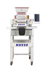Máquina de Bordar Computarizada de Una Cabeza y 12 Agujas para Camisetas/Tubulares/Planas, Uso Doméstico, para Bordar Gorras, con Motor Nuevo - Product Image 2