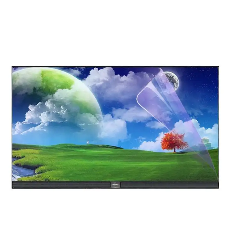 Anti Glare TV Frosted Film Anti-Reflection Rate Up to 90% TV Protector Film