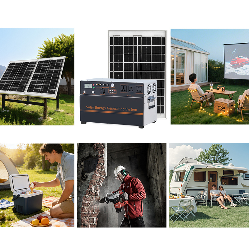 Aiya Solar Photovoltaic Generator 3000W Lithium Iron Phosphate Battery Pure Sine Wave 4000WH Portable Outdoor Power Supply · image 4