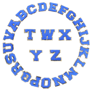 Accesorios de Ropa, Parches de Lentejuelas Bordadas de Tamaño Pequeño, Alfabeto Colorido, Parche de Chenilla Personalizado para Planchar en Ropa/Gorras - Product Image 2