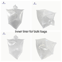 Sac souple FIBC pour conteneur, 20ft 40ft, 1 tonne, en PP tissé, pour transport de granulés de résine plastique en vrac sec, certifié ISO SGS, direct usine