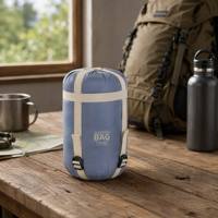 Saco de Dormir Mini Ultraligero, Plegable y Expandible, Tipo Sobre, de Nailon, para Adultos, Uso en Verano, Resistente a la Suciedad, para Exteriores