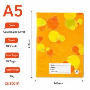 Quaderno per esercizi scolastici personalizzato per il Medio Oriente, con copertina araba in cartone, rilegato con graffette, per studenti - Fornitore - Product Image 2