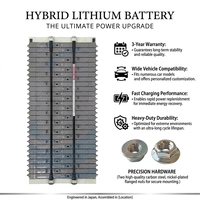 Batterie Hybride pour Aqua Auris Gen 5 Cadillac Escalades Honda Civic Toyota Prius Pack de Batteries Hybrides Plug and Play