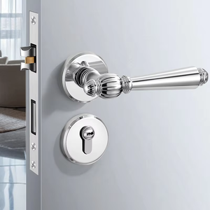 Nuevos Diseños de Manijas de Puerta Exteriores de Seguridad para Casa, de Aleación de Aluminio, Estilo Moderno y Clásico - Product Image 4