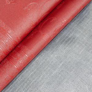 Tissu en similicuir à motif solide de 0.45mm pour <span class=keywords><strong>nappe</strong></span>, cuir PVC de style ethnique afghan pour la décoration de meubles - Product Image 1