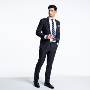 Logo personalizzato su misura su misura <span class=keywords><strong>abito</strong></span> <span class=keywords><strong>classico</strong></span> di alta qualità Business 100% Set di abiti in lana per <span class=keywords><strong>uomo</strong></span> - Product Image 2