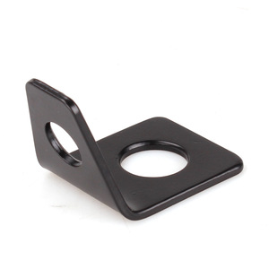 Soporte de montaje de metal en forma de L para cinturón de seguridad de coche, para instalación de cinturón de seguridad, negro BAG062 - Product Image 4