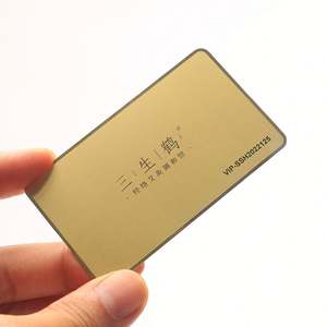 Hot Sell Wood and <b>Metal</b> Magnetic Business Card Holder - Product Image 6