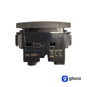 Interruttore a parete Gloca 1 Gang 1 Way 16A 220V in plastica, facile installazione, compatibile con la serie Living, set da 4 - Product Image 4