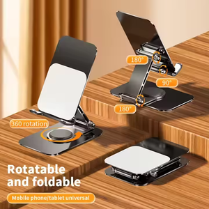 Supporto per <span class=keywords><strong>Telefono</strong></span> Girevole a 360 Gradi Pieghevole - Moderno Supporto Regolabile in Acrilico Ecologico Anti-Vibrazione e Anti-Caduta - Product Image 5