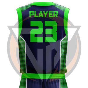 Custom Comfortable Breathable Basketball Uniform For Sale Custom Logo Breathable Sports Uniform In Solid Color - Product Image 5