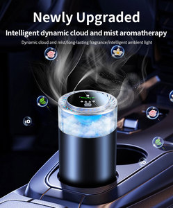 Diffuseur d'air en métal et plastique, parfum nuageux, décoration d'intérieur, aromathérapie, parfum, pulvérisation automatique start-stop - Product Image 2