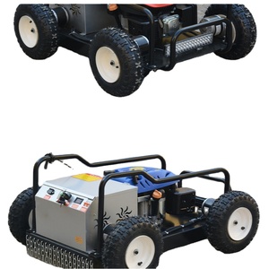 Tondeuse à gazon télécommandée avec désherbeur à quatre roues, moteur essence 4 temps, support OEM, personnalisable pour usage industriel - Product Image 6