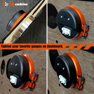 Jauge de voiture Style Single Hole Aluminium Jauge Meter Stand 2.5in 60mm Meter Mount Holder - Product Image 3