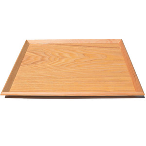 Japanese Style Solid Wood Slanted <b>Tray</b> Brown Natural Wood <b>Tea</b> <b>Tray</b> Serving <b>Tray</b> Hotel Supplies Factory Wholesale - Product Image 4